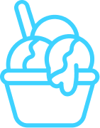 Ikona baz proszkowych do lodów rzemieślniczych